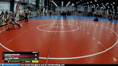 130 lbs Rd# 3 12:00pm Friday - Stetson Gabel, POWA vs Jaimon Mogard, Iowa Black