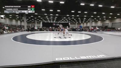 106 lbs Champ. Rd Of 128 - Gabriel Ryzyi, Michigan vs Sebastian Rascon, Del Valle High School Wrestling
