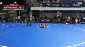 59 lbs Cons. Semis - Bear Holloway, Mat Demon Wrestling Club vs Christopher Waitkus, Team Tulsa Wrestling Club
