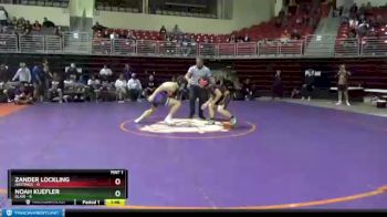 182 lbs Round 3 (3 Team) - Zander Lockling, Hastings vs Noah Kuefler, Blair