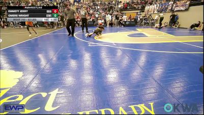52 lbs Round Of 16 - Emmett Jerry, Rough Riders vs Omere Wright, D3 Wrestling Cluib