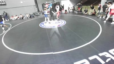 157 lbs Abraham Meza, TCWA - Tri-Counties Wrestling Association vs Treyton Sheets, KCWA - Kern County Wrestling Association