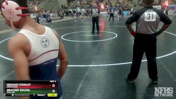 AA 120 lbs Cons. Round 1 - Graham Stanley, Brentwood vs Brayden Bouma, Oakland