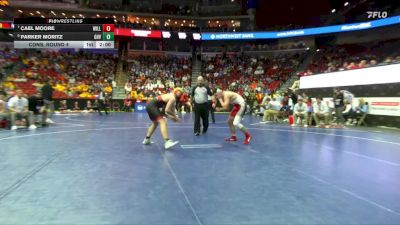 2A-190 lbs Cons. Round 4 - Parker Moritz, Garner-Hayfield/Ventura vs Cael Moore, Williamsburg