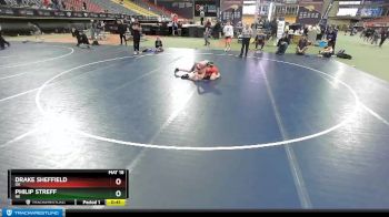 90-91 lbs Round 3 - Philip Streff, NE vs Drake Sheffield, OK