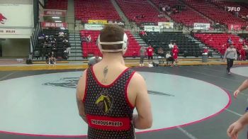 285 lbs 5th Place Match - Elijah Hinshaw, Indianapolis vs Kj Miley, Unattached