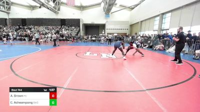 162-H lbs Round Of 64 - Anthony Brown, Penns Grove vs Claret Acheampong, Brentwood