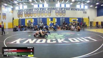 160 lbs Round 6 (8 Team) - Luke Forsberg, Griffin Fang vs Stephan Perry, Heritage Wrestling Club