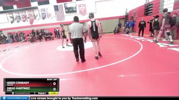 165 lbs Cons. Round 2 - Aiden Conrady, Zillah vs Diego Martinez, Davis