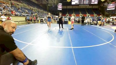 170 lbs 7th Place - Makayla Vasser, NE vs Carli Vargas, MO