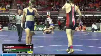 2 lbs Champ. Round 1 - Ethan DeLeon, Bishop Heelan vs Eli Thorson, Roland-Story