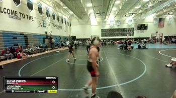 157 lbs Semis (4 Team) - Lucas Phipps, Rawlins vs Josh Sain, Rock Springs