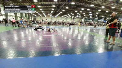 60 lbs Round Of 16 - Maverick Elliott, Mat Assassins Black - EL vs Blakley Richards, Team Gotcha - EL