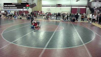 160 lbs Champ. Rd Of 16 - Nathan Granberg, Wayzata Wrestling Club vs Amir Bouzouma