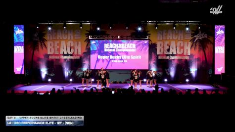 L2 - Rec Performance Elite - 12Y - (NON) [2026 Day 2 Upper Bucks Elite Spirit Cheerleading] 2026 ACDA Reach the Beach Rec Nationals