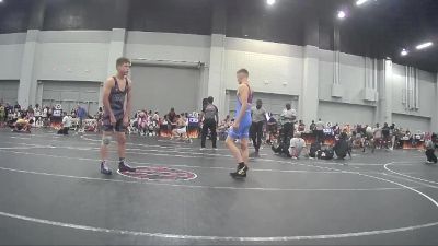 136 lbs Quarterfinal - Cj Caines, Mat Assasins vs Aiden Overton, Tough House Wrestling Club