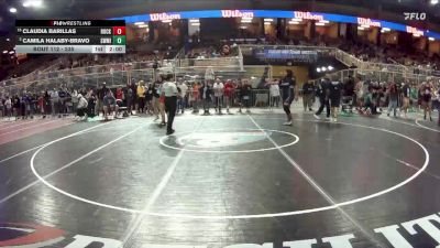 235 lbs Champ. Round 1 - Claudia Barillas, Rockledge vs Camila Halaby-Bravo, Southwest Miami