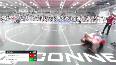 285 lbs Rr Rnd 1 - Jamel Johnson, Journeymen Wrestling Black vs Kaden Bartley, Indiana Outlaws Orange