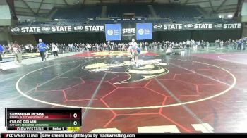 108 lbs Cons. Round 3 - Samantha Morse, Fitness Quest Wrestling Club vs Chloe Gelvin, Mat Rats Rebooted Wrestling