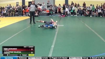 60 lbs Cons. Round 3 - Reid Leonardo, Pinnacle vs Augustine Malecha, Minnesota