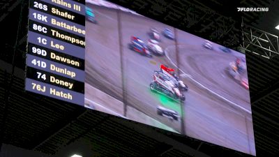 Kyle Larson Says Video Big Screen Greatest Tool At Lucas Oil Chili Bowl