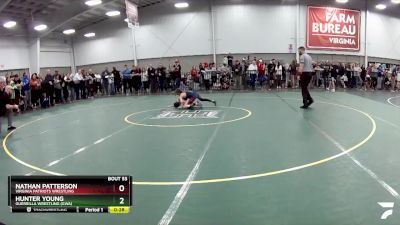 70 lbs Quarterfinal - Hunter Young, Guerrilla Wrestling (GWA) vs Nathan Patterson, Virginia Patriots Wrestling