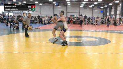 100 lbs Round 2 (10:45am Saturday) - Calvin Kocher, PA Gold vs Aiden Garcia, Rough House W.C.