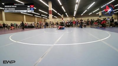150 lbs Consi Of 16 #1 - Rogelio Solis, Militia Trained Mat Club vs Ray Ndanzia, Cardinal Wrestling Club