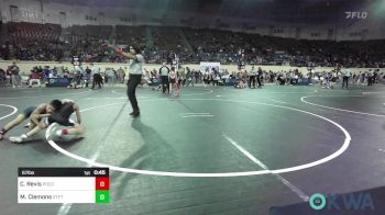 67 lbs Round Of 16 - Colby Revis, Pocola Youth Wrestling vs Mason Clemons, Standfast