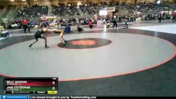 106 lbs Semis & 1st Wrestleback (8 Team) - Billy Jackson, 5A Redmond vs Jake Stutesman, 5A Thurston