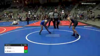 123 lbs Prelims - Annabell Chase, Broken Arrow Girls vs Kadence Brown, Will Rogers High School