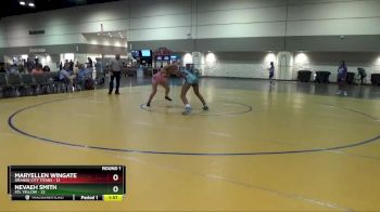 130 lbs Round 1 (8 Team) - Maryellen Wingate, Orange City Titans vs Nevaeh Smith, STL YELLOW