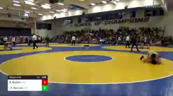 123 lbs Round Of 16 - Robbie Baylon, Buchanan vs Drew Gorman, Buford (GA)