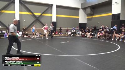 148 lbs Round 4 (16 Team) - Anastasia Simon, Female Elite Wrestling vs Abigale Holtz, Nebraska Wrestling Academy