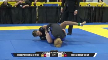 Micheal Edward Whelan vs Jorge Di Pierro Saenz De Viteri 2026 Pan IBJJF Jiu-Jitsu No-Gi Championship