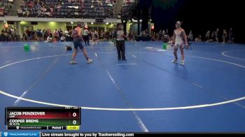 120 lbs Quarterfinal - Jacob Penzkover, LAW vs Cooper Brems, DC Elite