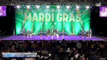 ACE Cheer Company - Raptors [2026 L2 Youth - Flex Day 1] 2026 Mardi Gras Grand Nationals