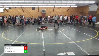 78 lbs Semifinal - Trinity Lord, Great Bend vs Cidney Schaffer, Dalton