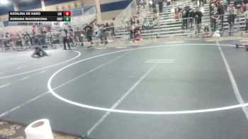 116 lbs Consi Of 16 #1 - Katalina De Haro, Lab Academy vs Auriana Wakinekona, Grapplers HI
