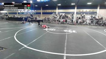 98 lbs Consi Of 16 #2 - Nathan Nieto, Juggernaut WC vs Lennox DeFranco, Rkda