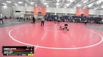 165 lbs Cons. Round 6 - Akiva Lind, Wesleyan (CT) vs Jeremy Devine, St. John Fisher