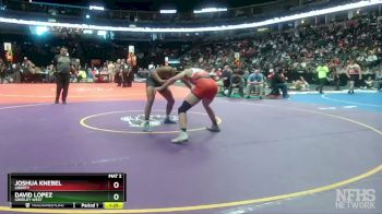 215-4A Quarterfinal - Joshua Knebel, Liberty vs David Lopez, Greeley West