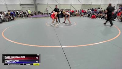 190 lbs Round 1 (16 Team) - Tyler-Nicholas Ritz, Virginia Red vs William Ward, North Dakota