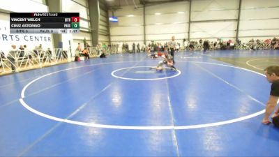 72 lbs Round 2 (10:30am Friday) - Cruz Astorino, PA USA vs Vincent Welch, Bitetto Trained