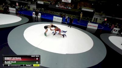 97 lbs Champ. Round 1 - Blake Ellis, California vs Robert Estrada, Dethrone Wrestling Club