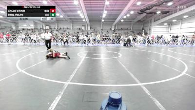 80 lbs Rr Rnd 2 - Caleb Swain, Midwest RTC vs Paul Volpe, Grit Mat Club Red