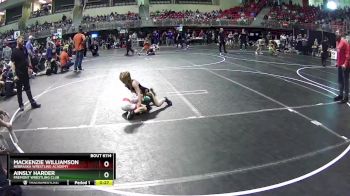 65 lbs Quarterfinal - Mackenzie Williamson, Nebraska Wrestling Academy vs Ainsly Harder, Fremont Wrestling Club