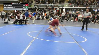 126 lbs Consi Of 8 #1 - Scott Patti, Timberlane vs Brayden Boccia, Milford MA
