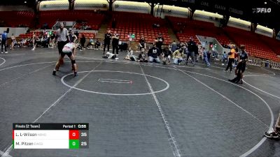 96 lbs Finals (2 Team) - Landon Lipscomb-Wilson, Neighborhood vs Mason Pitzen, Empyre WC Gold