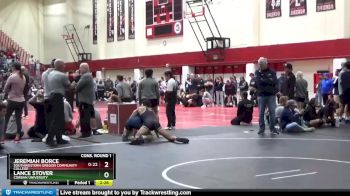 141 lbs Cons. Round 1 - Lance Stover, Corban University vs Jeremiah Borce, Southwestern Oregon Community College